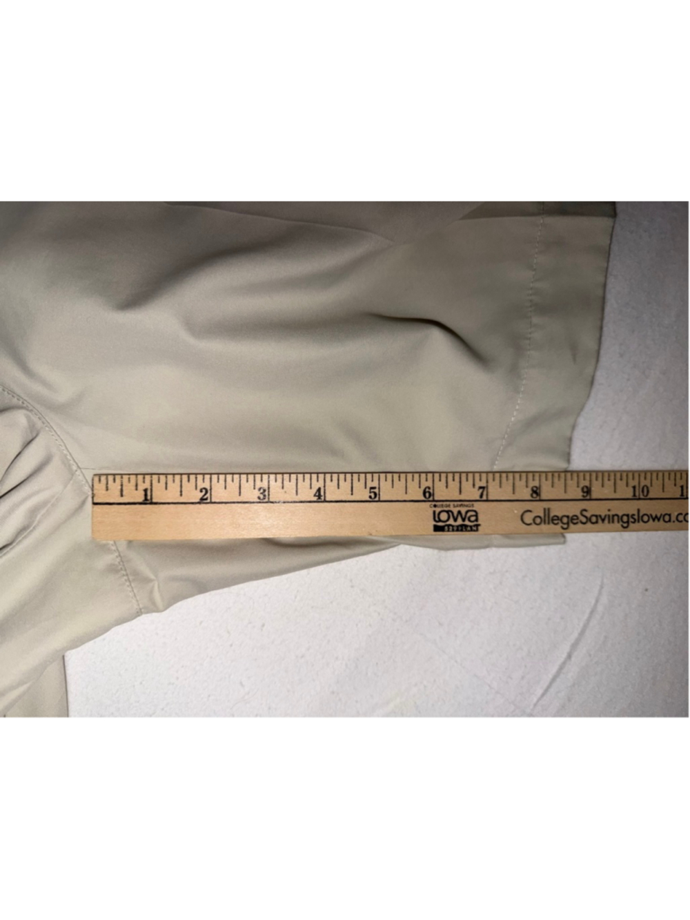 Women's Lizgolf Beige Khaki Shorts Size 6 Preppy Summer Resort Bermuda Golf - Picture 9 of 10